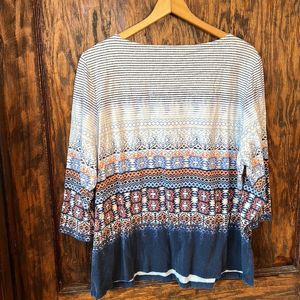 Ruby Rd Two Piece Set Jacket And 3/4 Sleeve Top S… - image 7